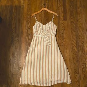 CJ Cruz stripe midi-dress. Size medium.